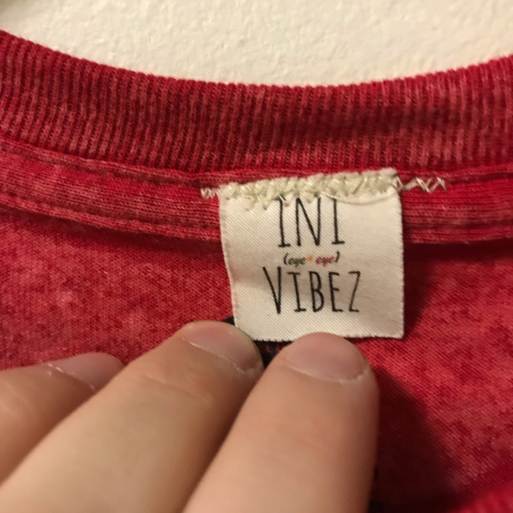 Brand new vintage crop top hand dyed